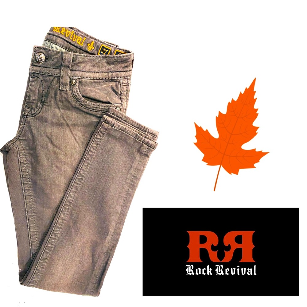 ROCK REVIVAL Celine Skinny Crop